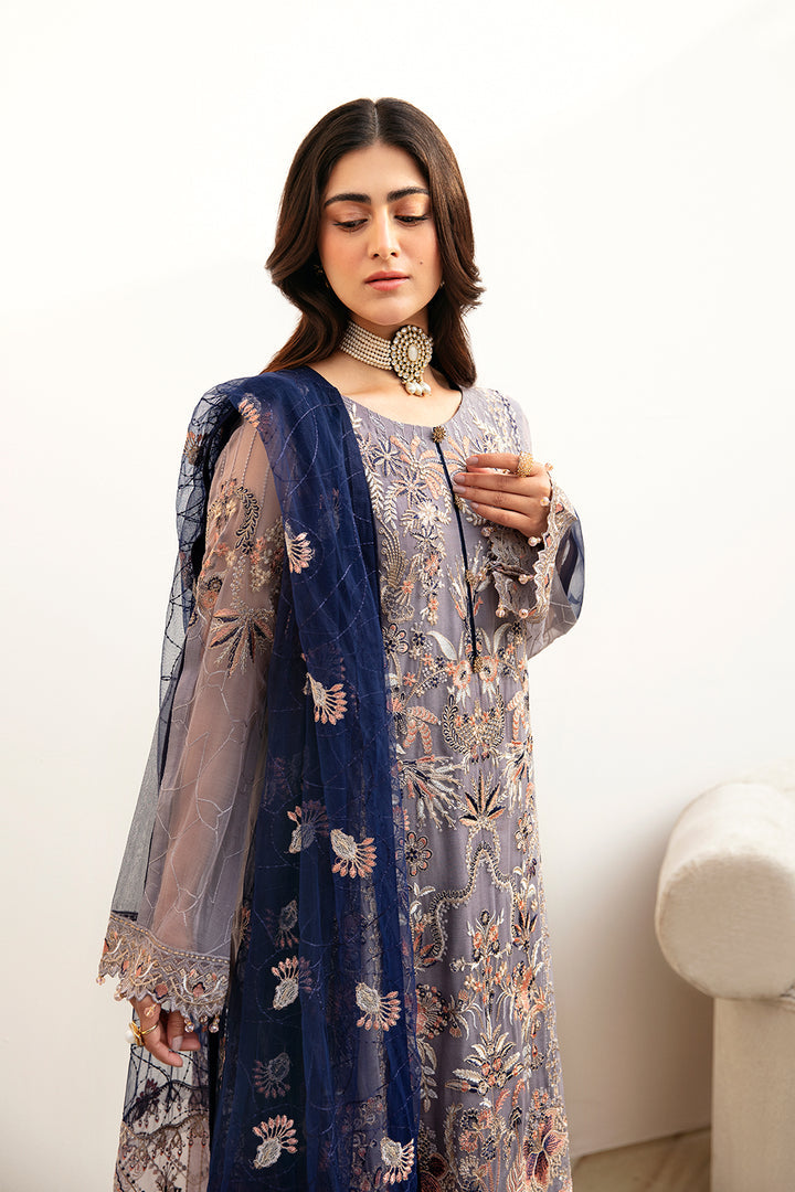 Ramsha | Chevron Chiffon Collection | A-809 - Ladies Clothes - Maria Faisal