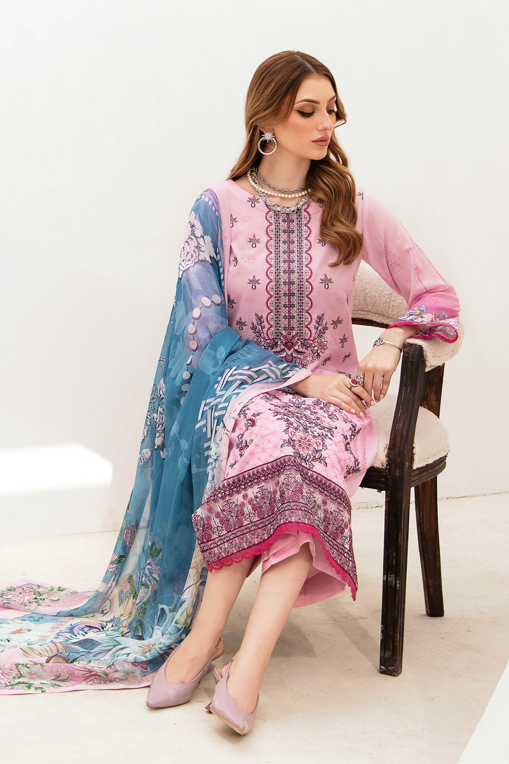 Ramsha | Ghazal Lawn 24 | G-212 - Maria Faisal