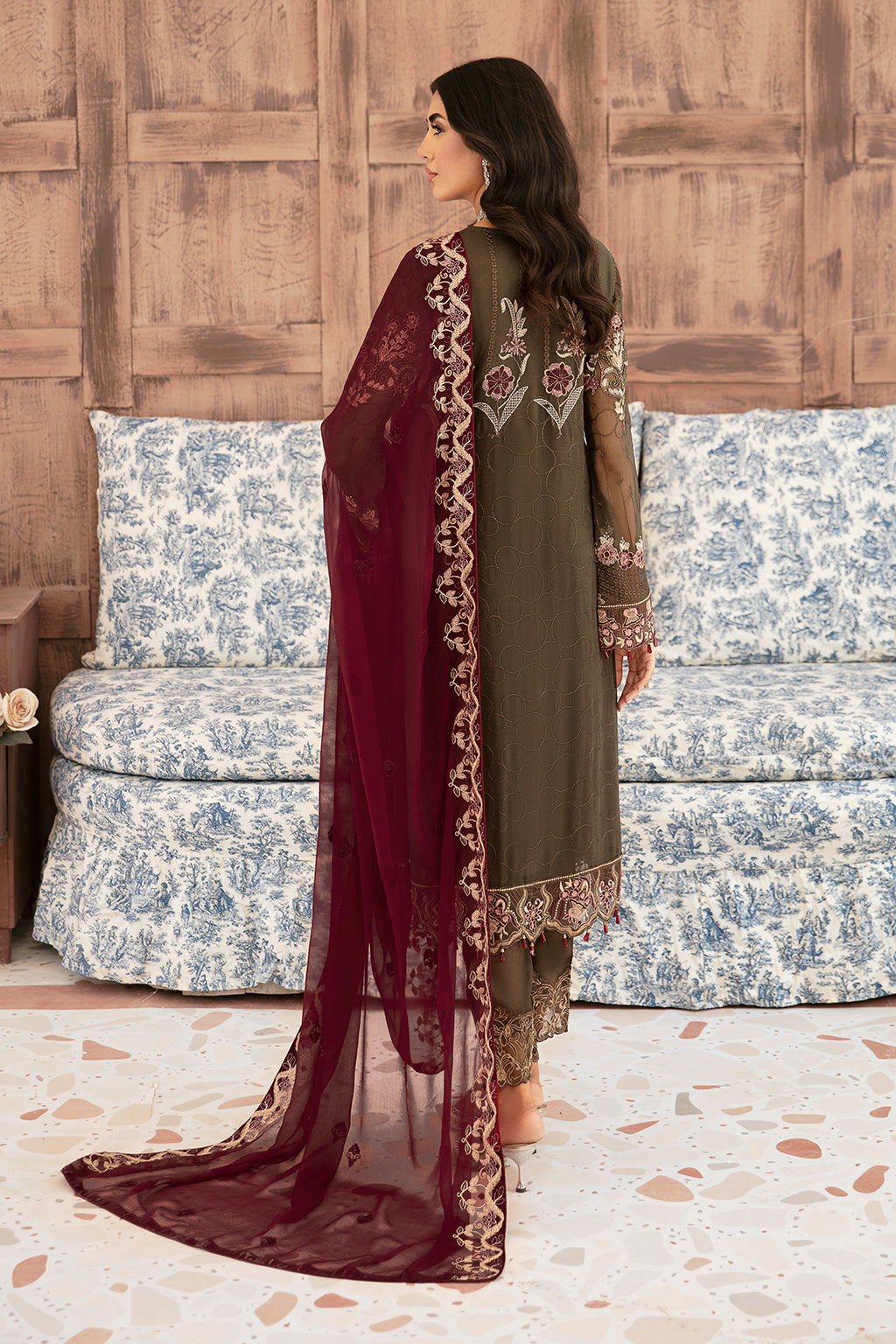 Ramsha | Ramsha Collection | F-2604 - Ladies Clothes - Maria Faisal
