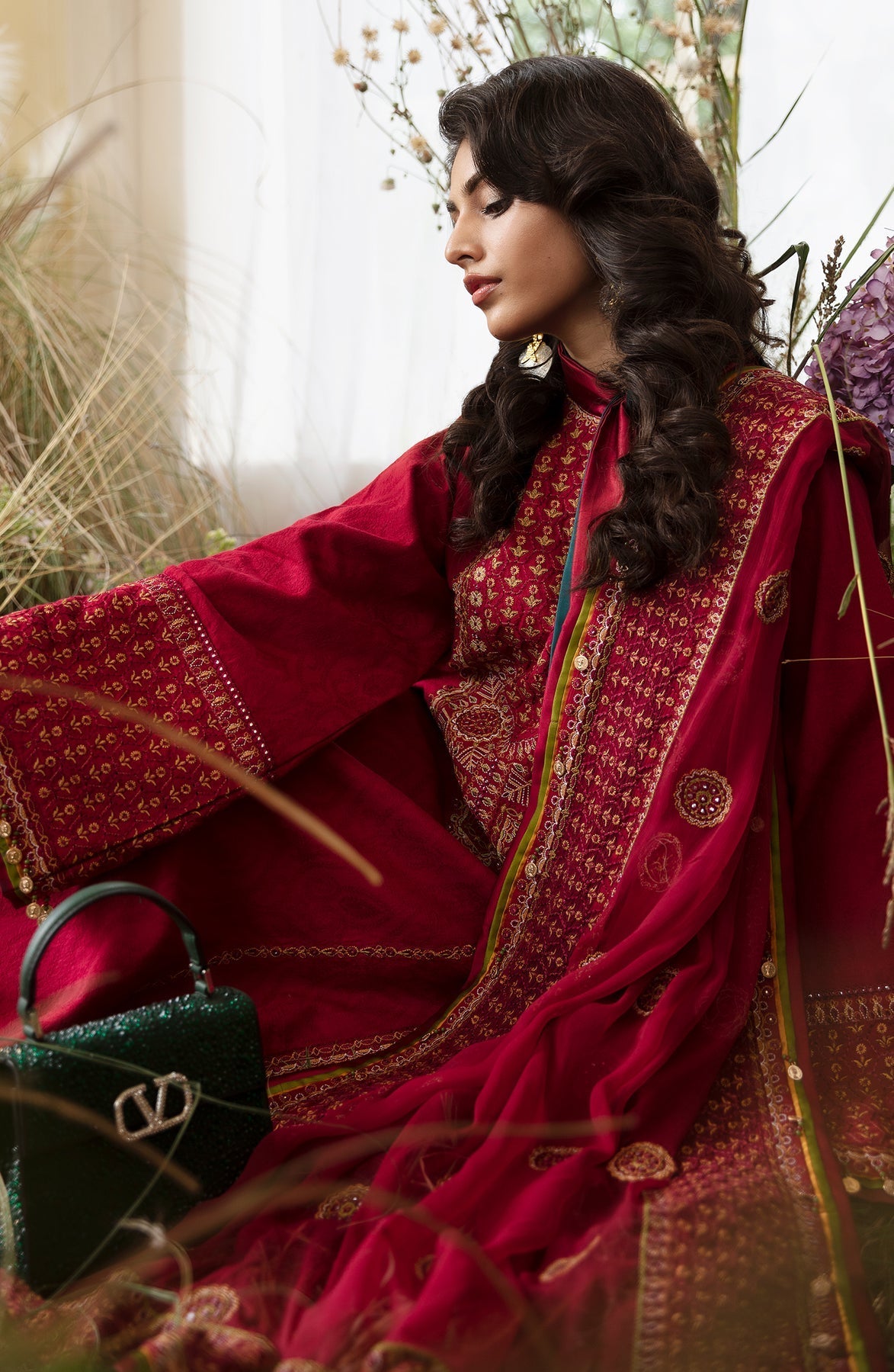 Zevk | Flora Festive Lawn | CHERISH - Ladies Clothes - Maria Faisal