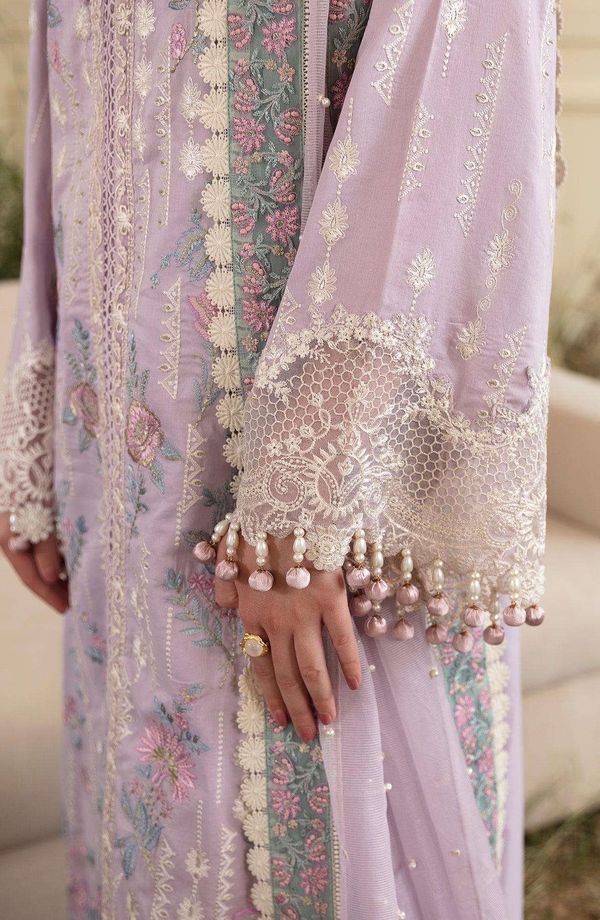 Zevk | Flora Festive Lawn | FLORA - Ladies Clothes - Maria Faisal