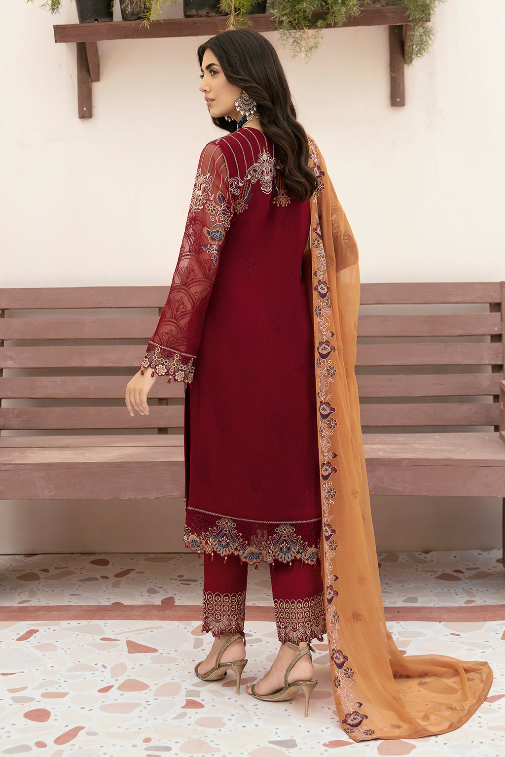 Ramsha | Ramsha Collection | F-2612 - Ladies Clothes - Maria Faisal
