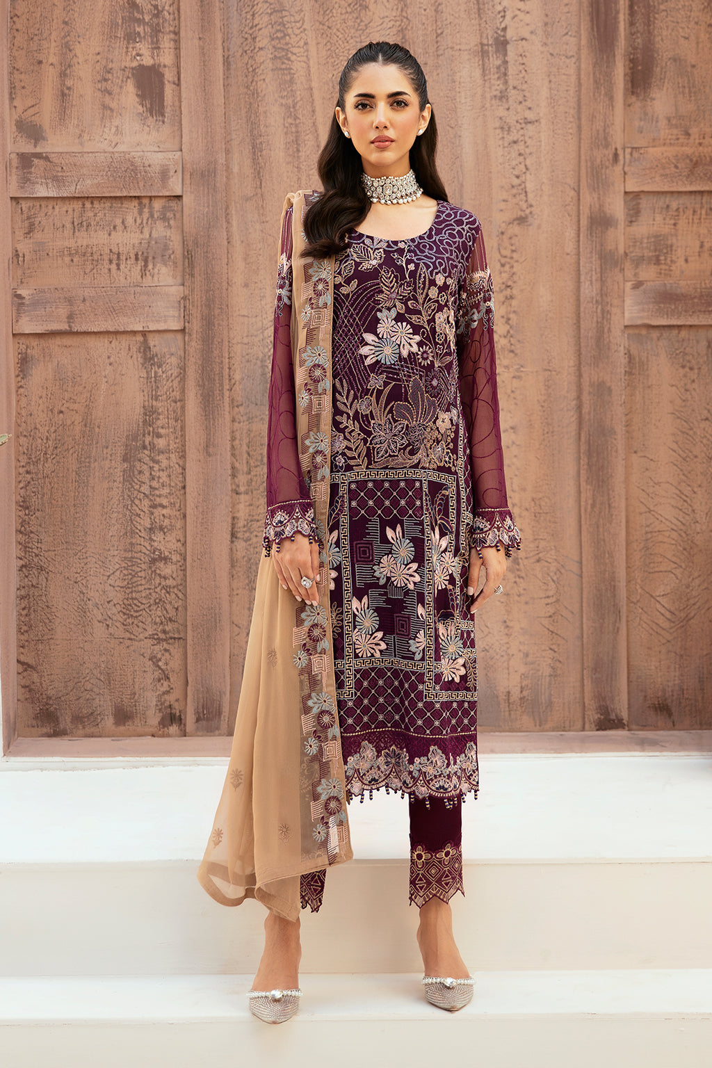 Ramsha | Ramsha Collection | F-2608 - Ladies Clothes - Maria Faisal