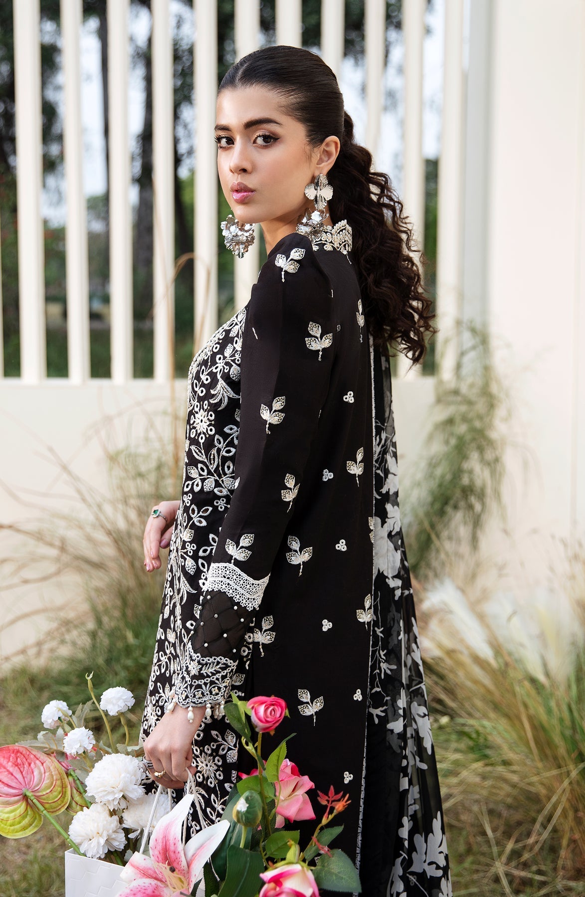 Zevk | Flora Festive Lawn | DUSK - Ladies Clothes - Maria Faisal