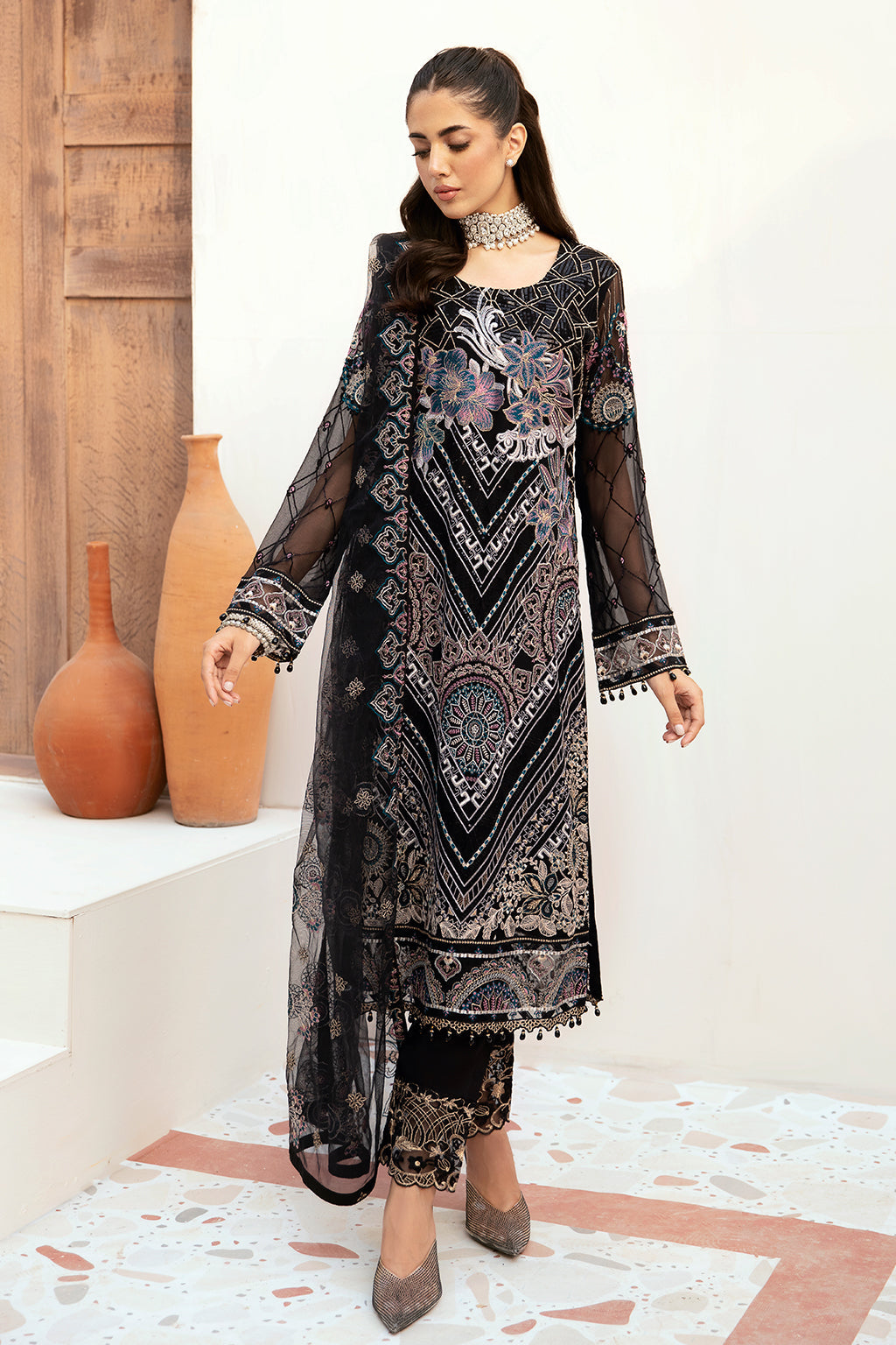 Ramsha | Ramsha Collection | F-2606 - Ladies Clothes - Maria Faisal