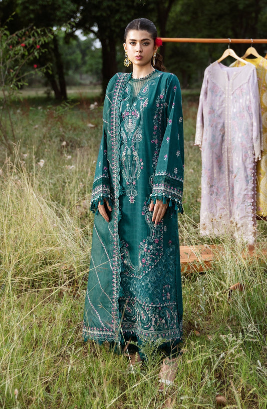 Zevk | Flora Festive Lawn | RELIC - Ladies Clothes - Maria Faisal