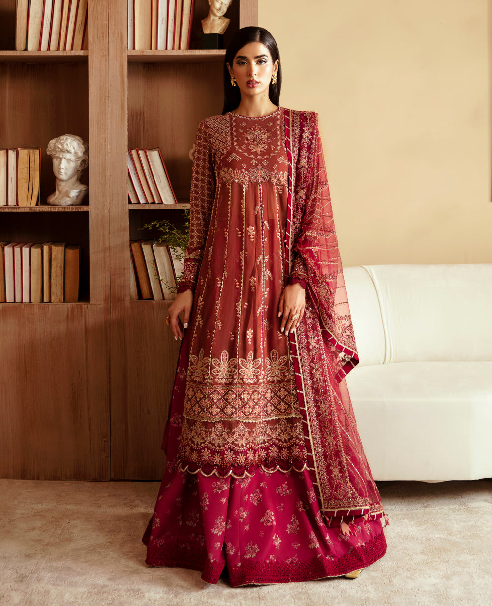 Xenia Formals | Raahi Luxury Formals | ISHAMA - Wedding Dress - Maria Faisal