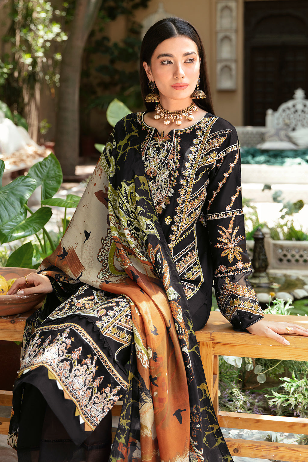 Ramsha | Luxury Lawn 24 | L-805 - Ladies Clothes - Maria Faisal