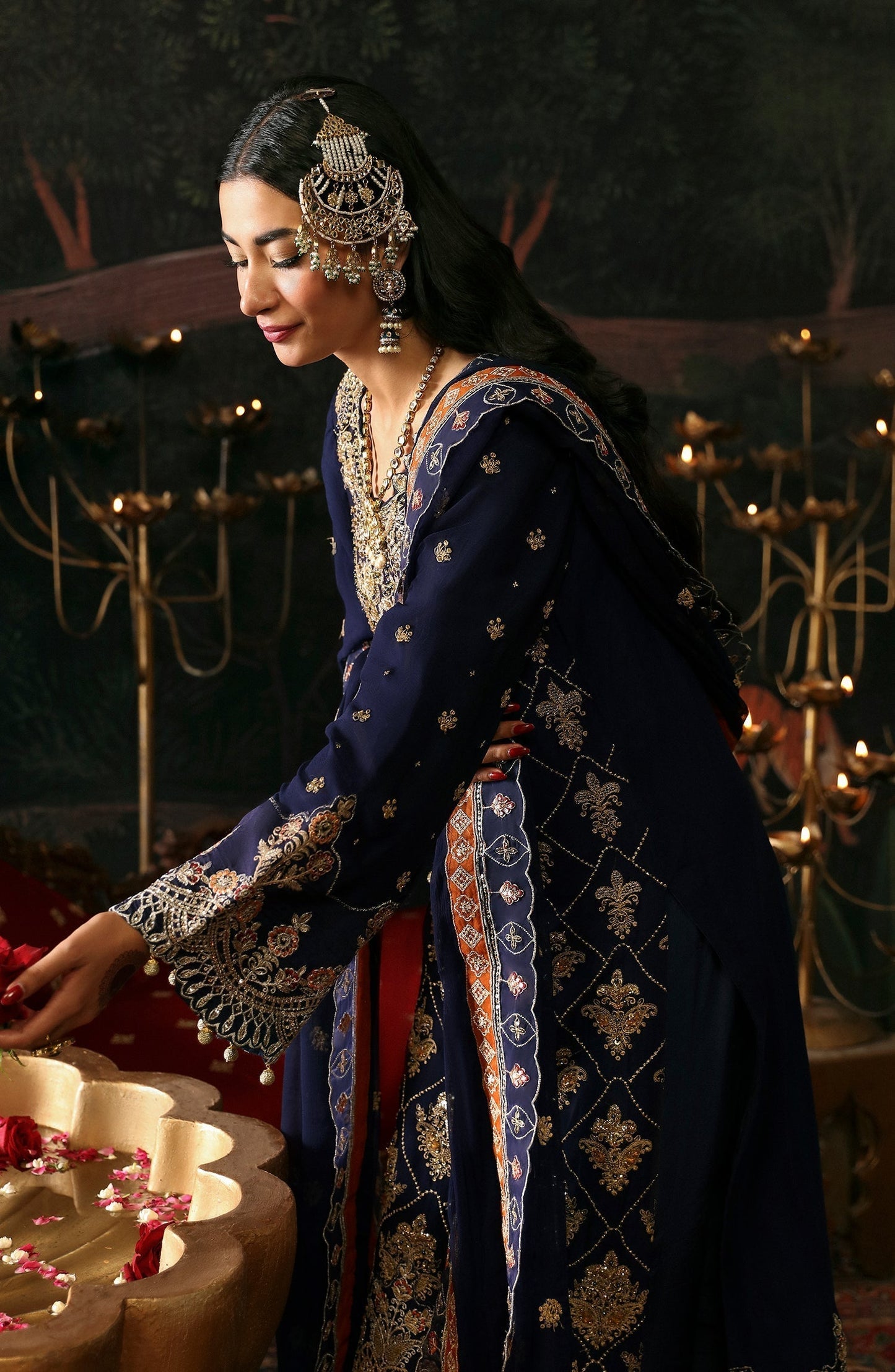 Emaan Adeel | Devdas Formals | NAZGUL - Wedding Dress - Maria Faisal