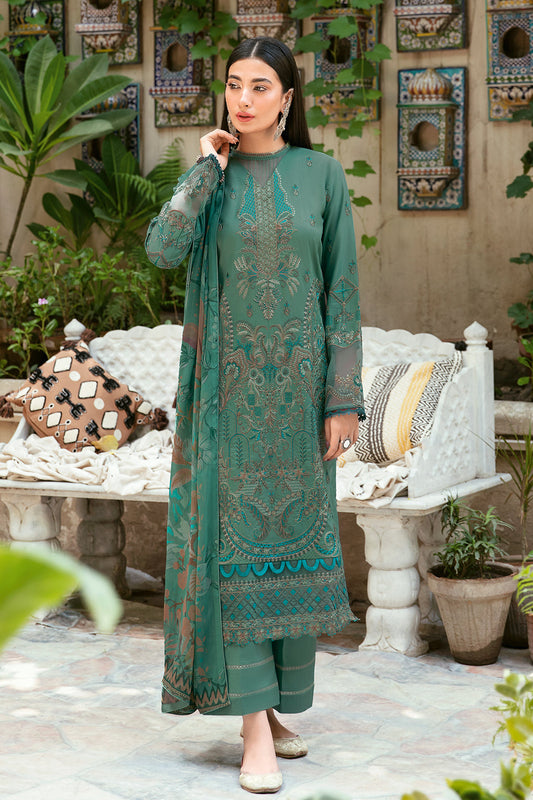 Ramsha | Luxury Lawn 24 | L-804 - Ladies Clothes - Maria Faisal