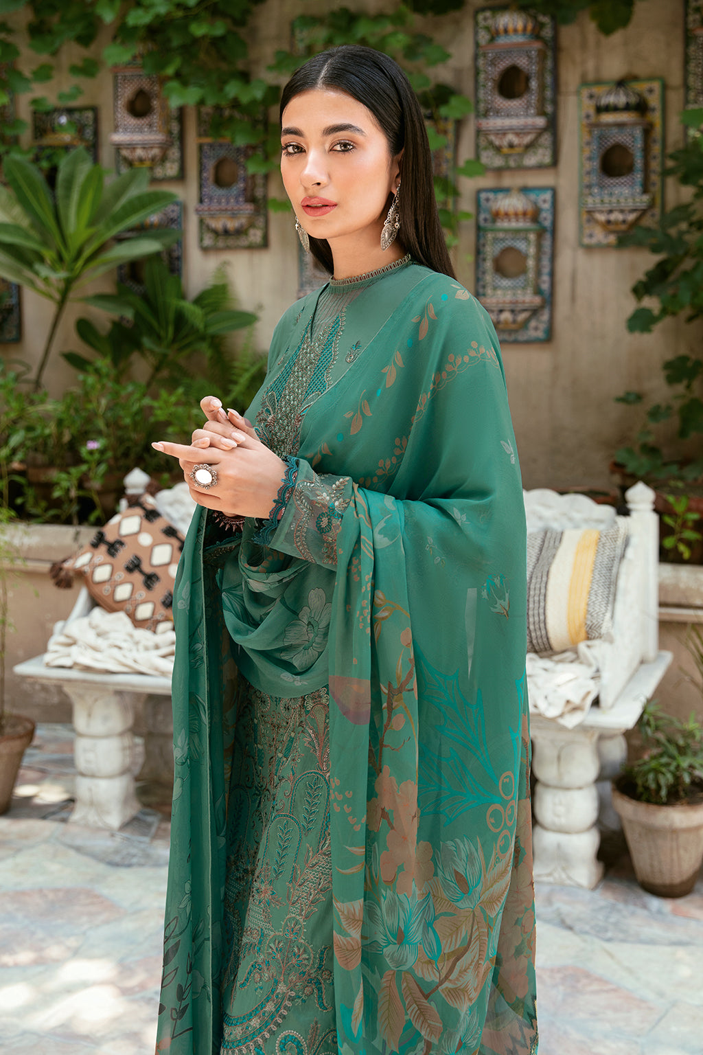 Ramsha | Luxury Lawn 24 | L-804 - Ladies Clothes - Maria Faisal