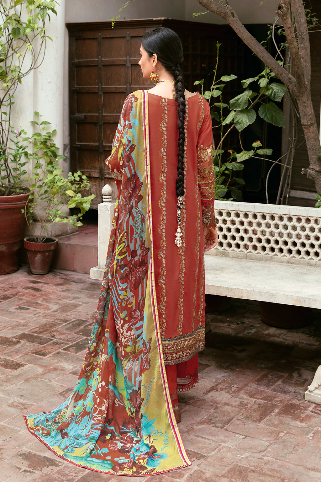 Ramsha | Luxury Lawn 24 | L-810 - Ladies Clothes - Maria Faisal