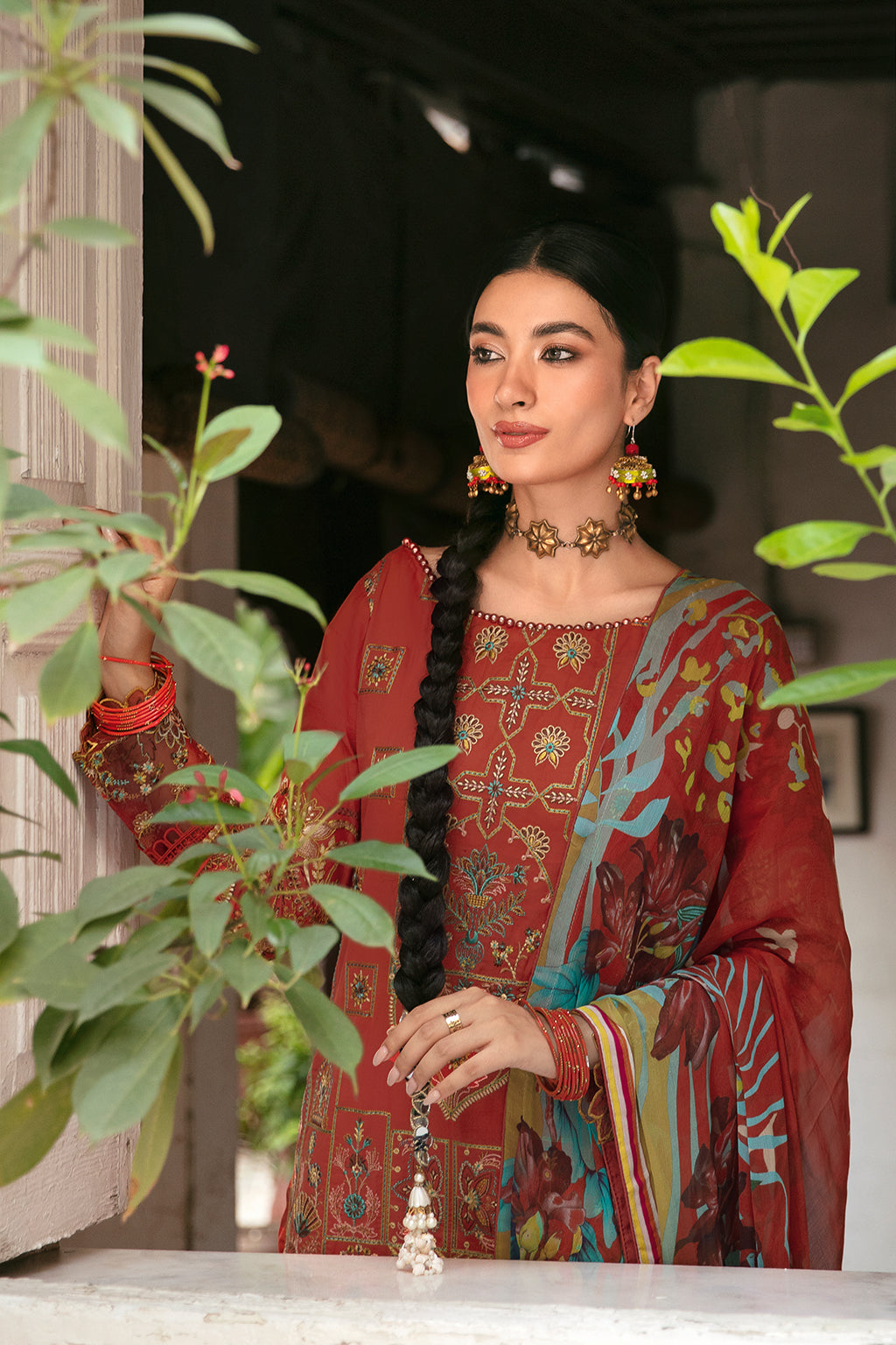 Ramsha | Luxury Lawn 24 | L-810 - Ladies Clothes - Maria Faisal