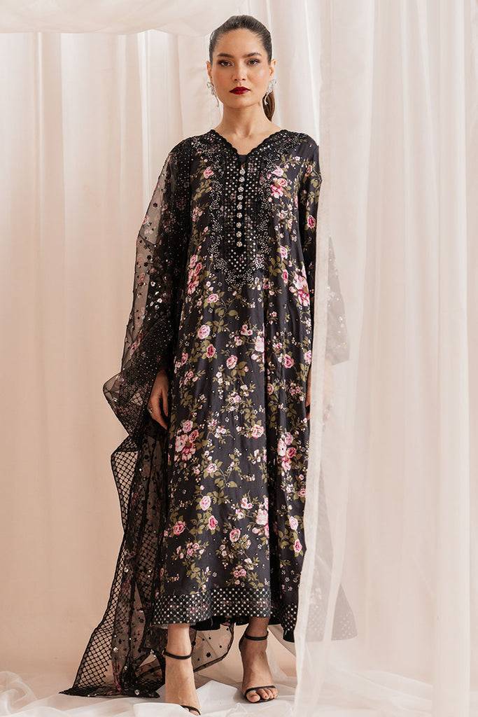 Cross Stitch | Luxe Atelier 25 | GRAPHITE GLOW by Maria Faisal - Registered Vendor of : Cross Stitch - type : Ladies Clothes - 100% original wedding dresses