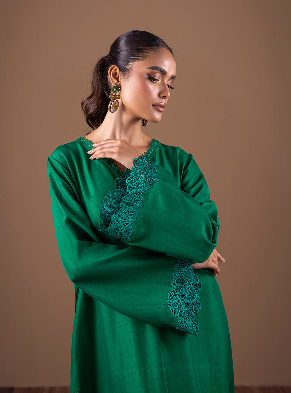 Zainab Chottani | Semi Formals | ENCHANTING EMERALD - Ladies Clothes - Maria Faisal