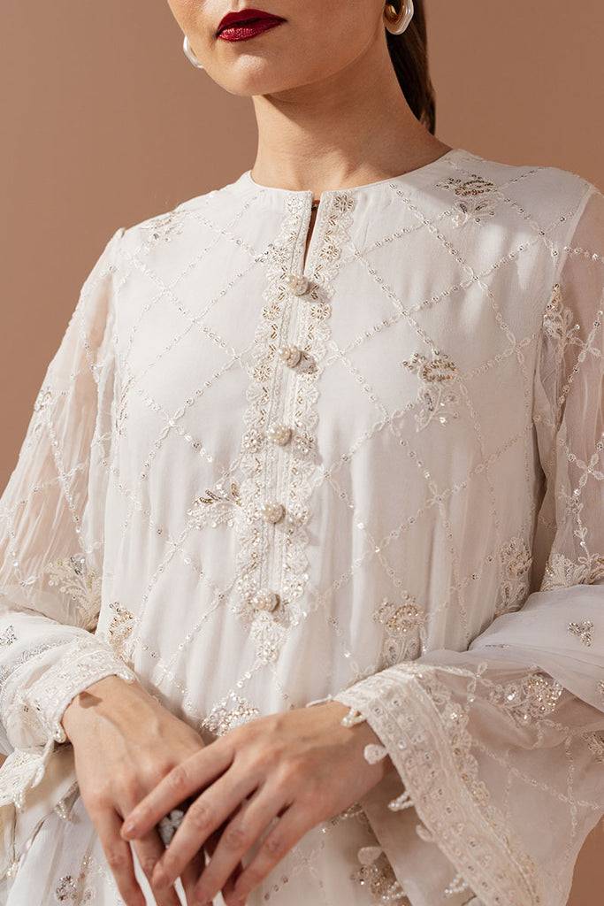 Cross Stitch | Luxe Atelier 25 | ANTIQUE WHITE by Maria Faisal - Registered Vendor of : Cross Stitch - type : Ladies Clothes - 100% original wedding dresses