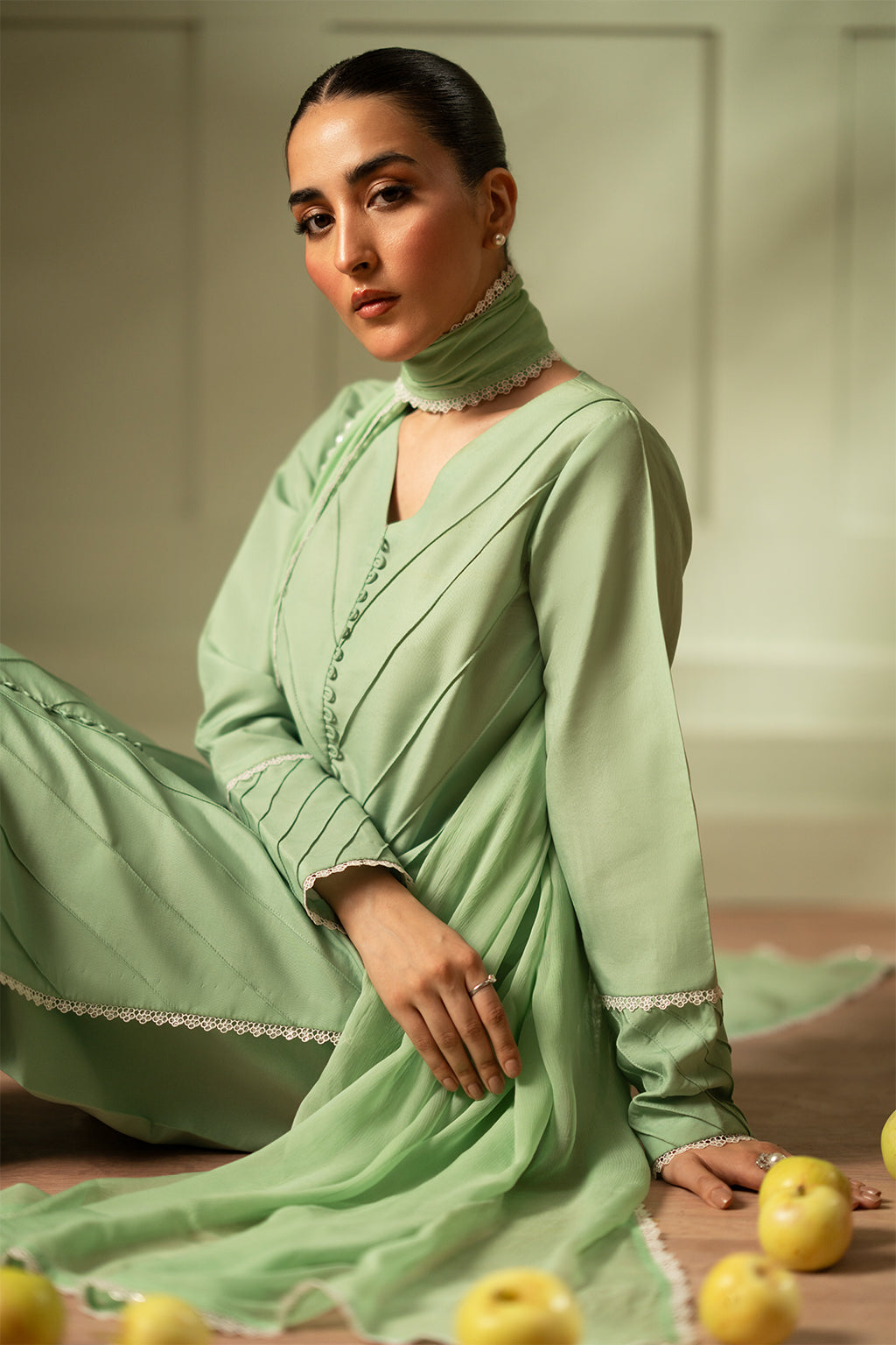Vanya | Co Ords | CO-101 - Casual Dress - available at Maria Faisal in UK and USA.