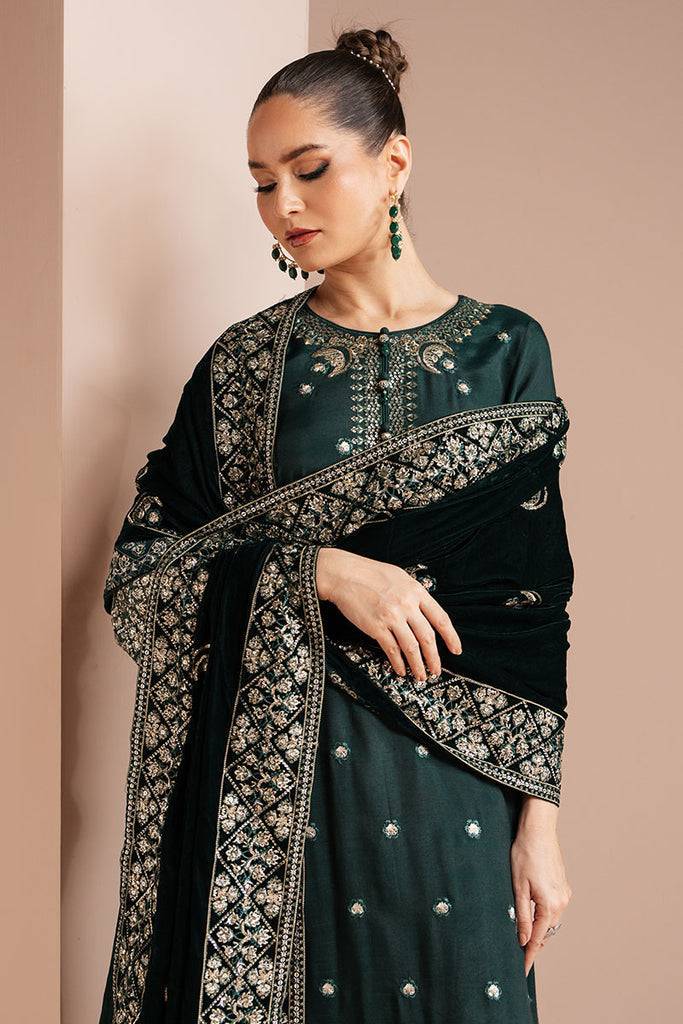 Cross Stitch | Luxe Atelier 25 | EMERALD GRACE by Maria Faisal - Registered Vendor of : Cross Stitch - type : Ladies Clothes - 100% original wedding dresses