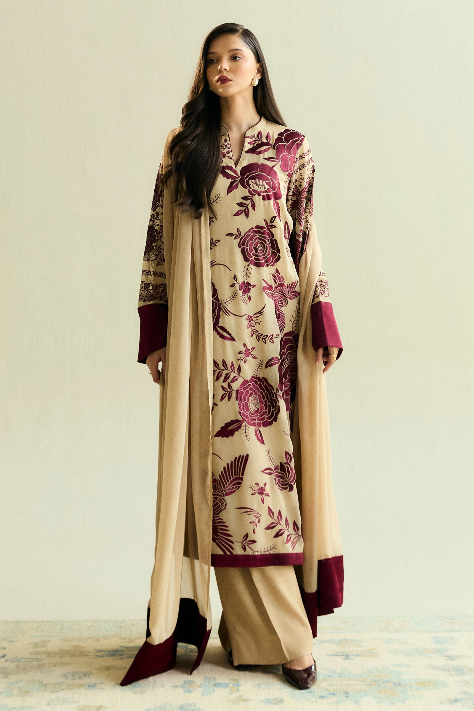 Zara Shahjahan | Festive Wear 25 | ZR25F0109 - Ladies Clothes - Maria Faisal