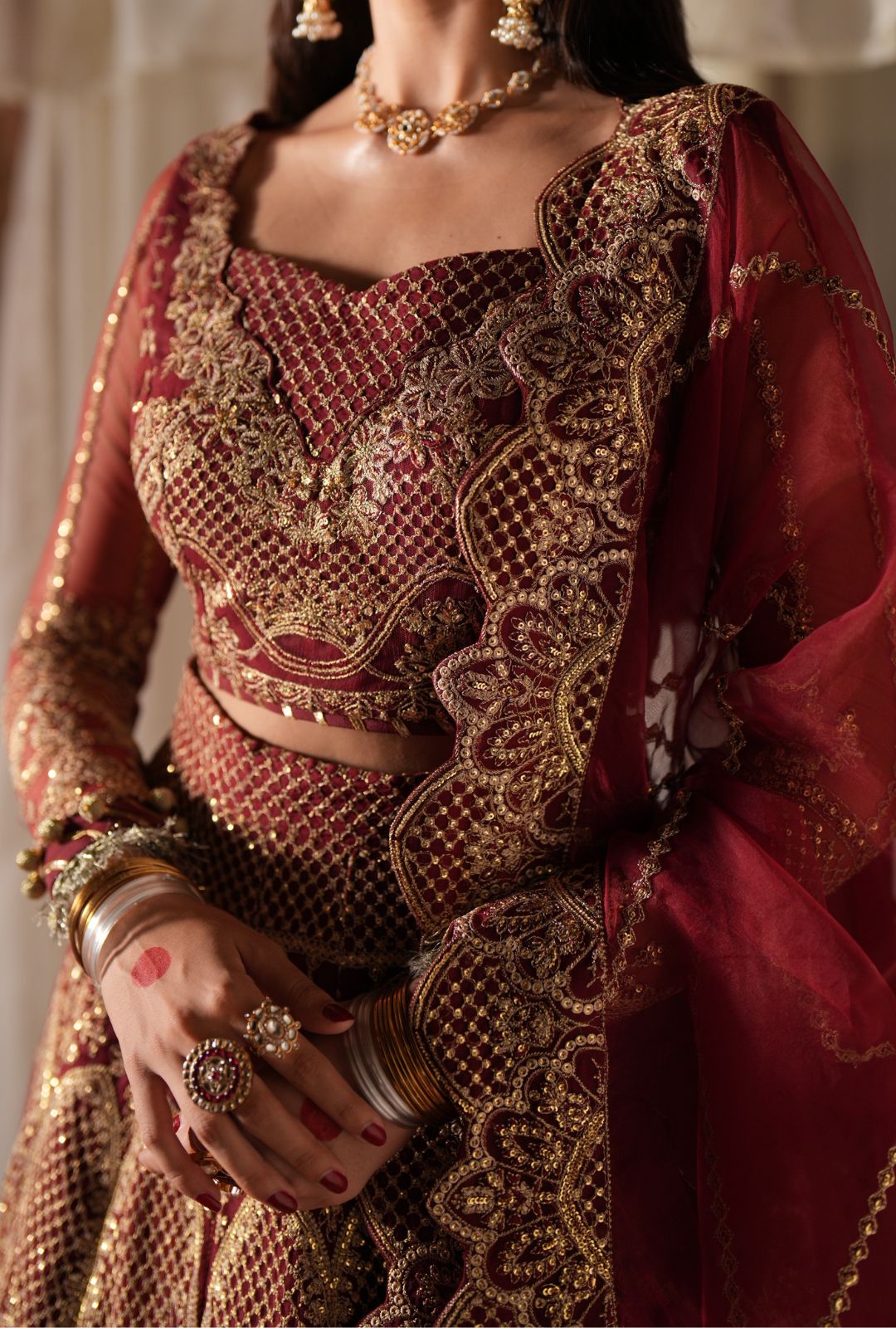 Ajr Couture | Dastan e Ishq | Parizad - Formal Dress - available at Maria Faisal in UK and USA.