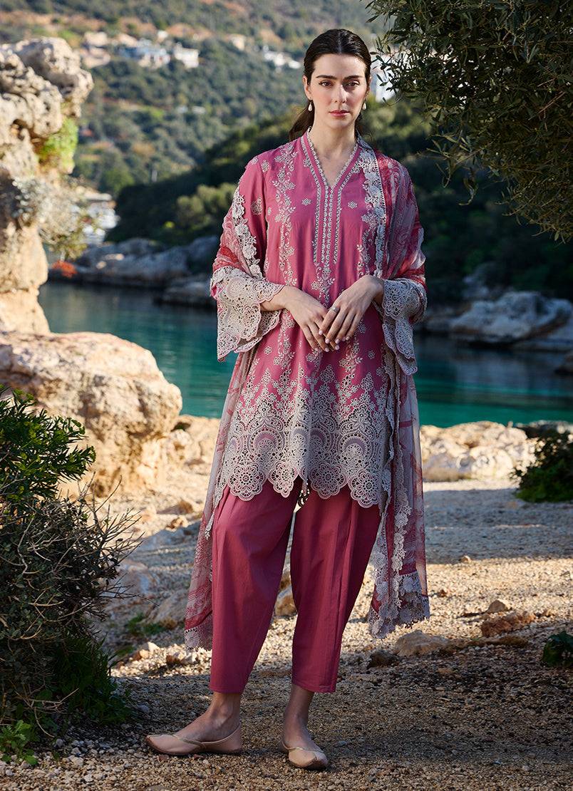 Image | Lawnkari 25 | Iris by Maria Faisal - Registered Vendor of : Image - type : Ladies Clothes - 100% original wedding dresses