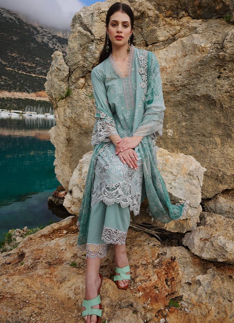 Image | Lawnkari 25 | Selin by Maria Faisal - Registered Vendor of : Image - type : Ladies Clothes - 100% original wedding dresses