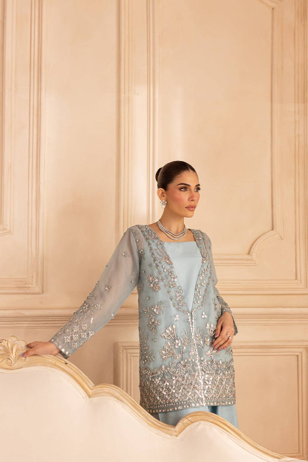 Vanya | Marlene Formals | ML-07 by Maria Faisal - Registered Vendor of : Vanya - type : Ladies Clothes - 100% original wedding dresses