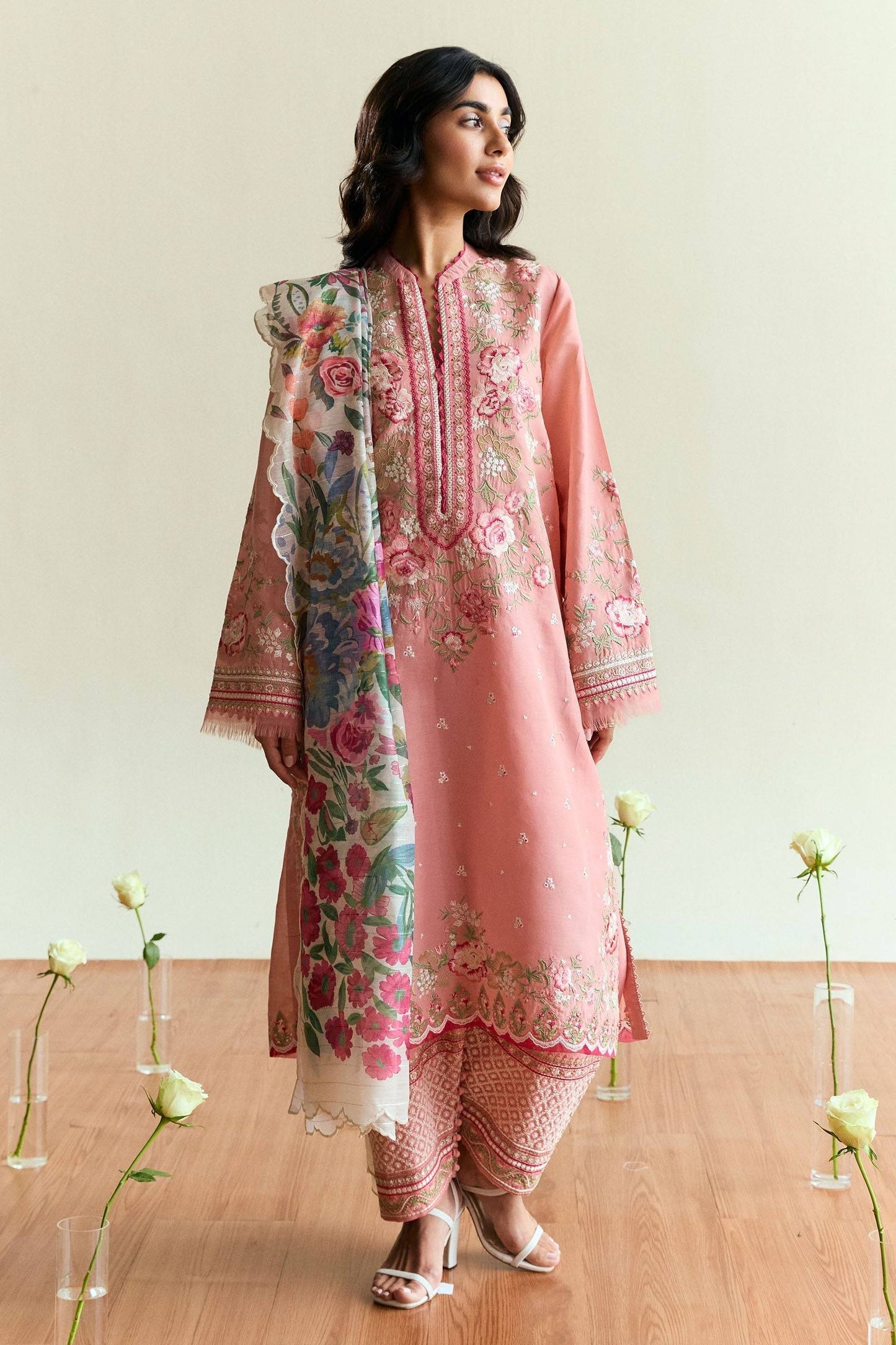 Zara Shahjahan | Coco Eid Edit | Sable-D9 by Maria Faisal - Registered Vendor of : Zara Shahjahan - type : Ladies Clothes - 100% original wedding dresses