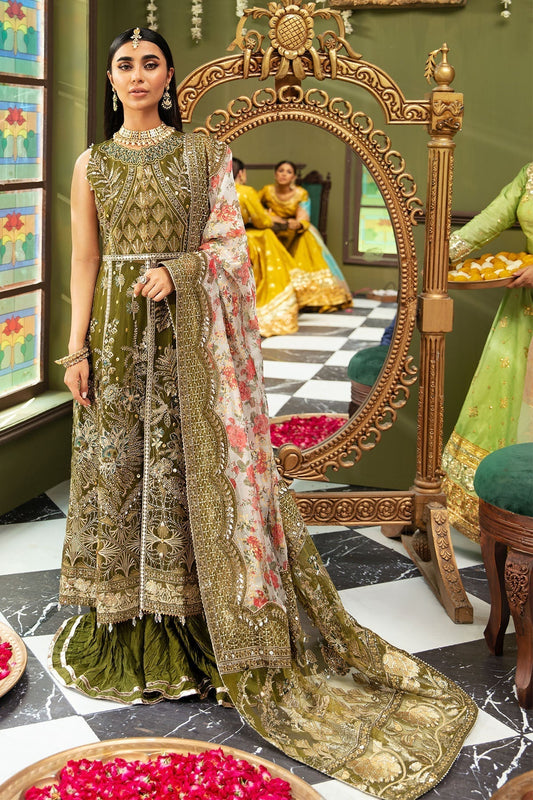 Nureh | Jhoomro Wedding Formals | NL-50 - NURA - Wedding Dress - Maria Faisal