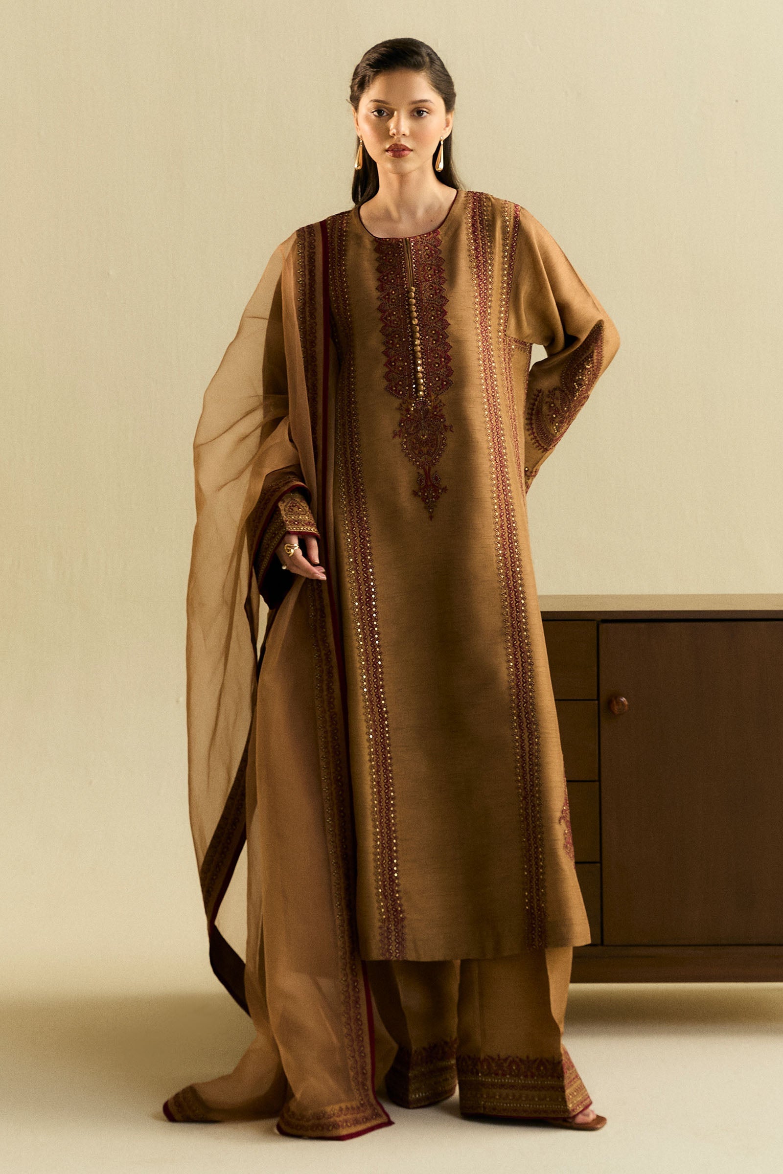 Zara Shahjahan | Festive Wear 25 | ZR25F0224 - Ladies Clothes - Maria Faisal