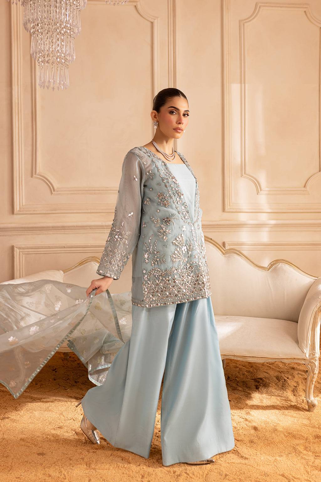 Vanya | Marlene Formals | ML-07 by Maria Faisal - Registered Vendor of : Vanya - type : Ladies Clothes - 100% original wedding dresses