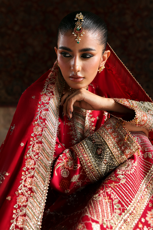 Emaan Adeel | Afsana e Silk | MAHGUL - Formal Dress - available at Maria Faisal in UK and USA.