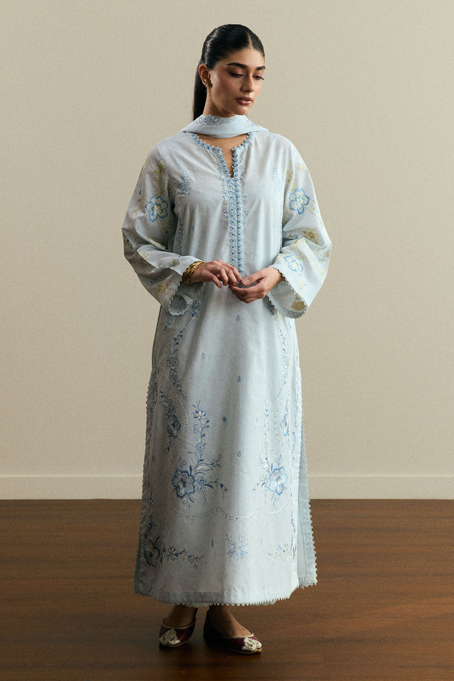 Zara Shahjahan | Pret 26 | Nayyara - Luxury Dress - available at Maria Faisal in UK and USA.