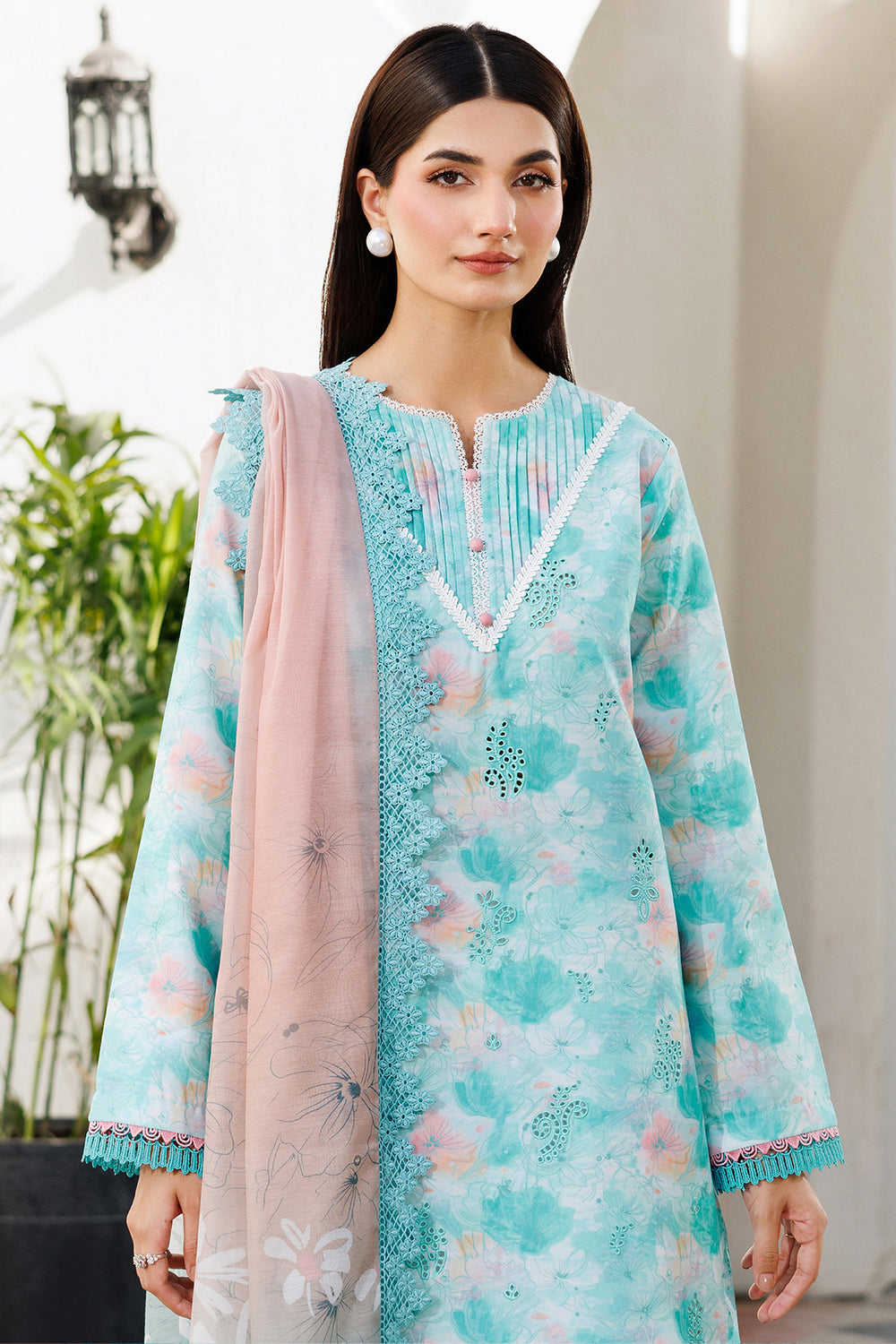 Farasha | Printed Essentials | Blue Dusk