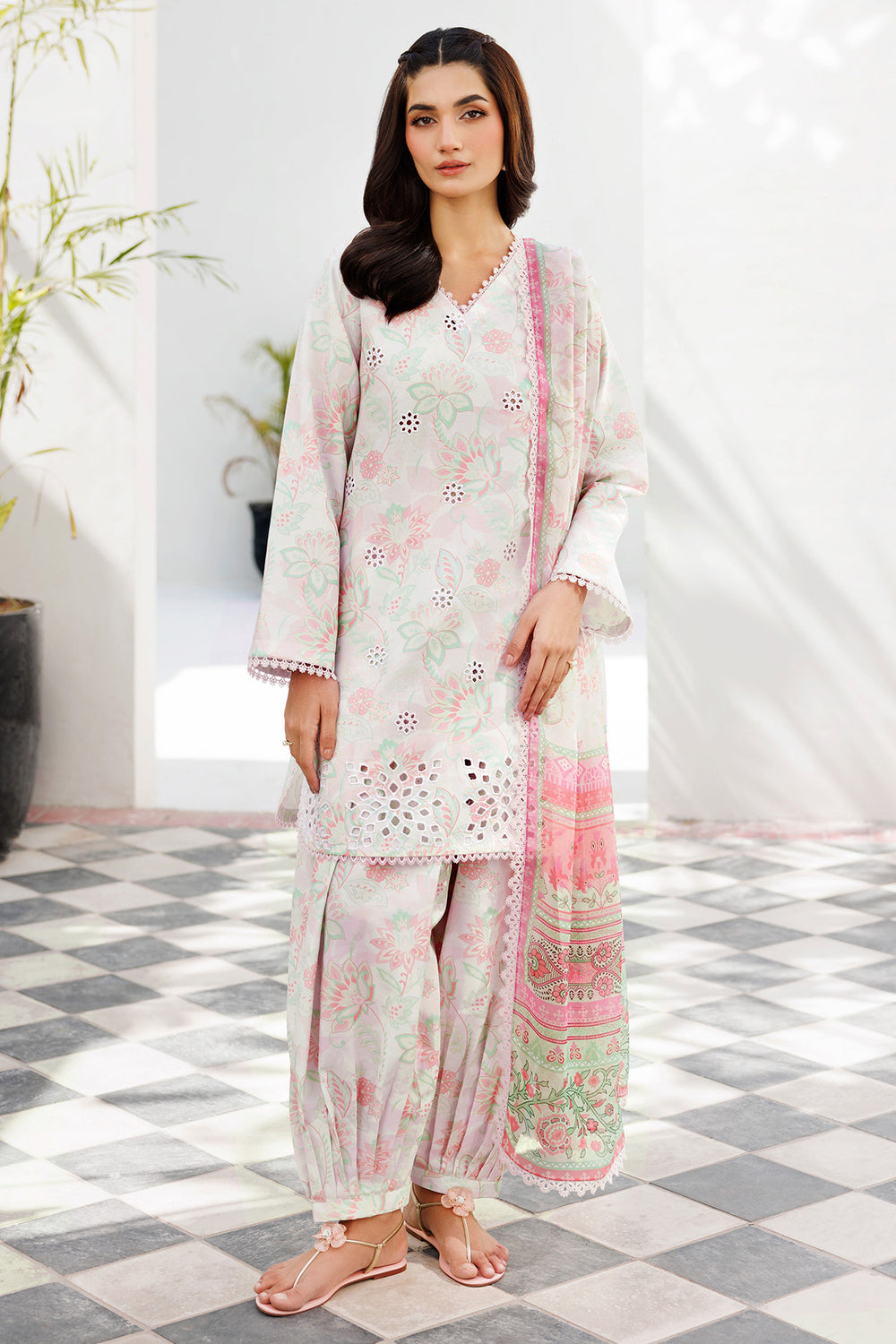 Farasha | Printed Essentials | Spring Glow - Ladies Clothes - Maria Faisal