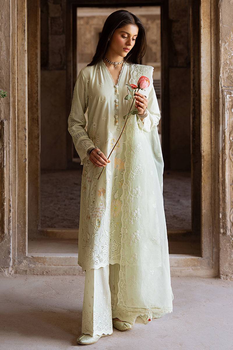 Cross Stitch | Eid Lawn Edit 25 | AQUA SERENITY by Maria Faisal - Registered Vendor of : Cross Stitch - type : Ladies Clothes - 100% original wedding dresses