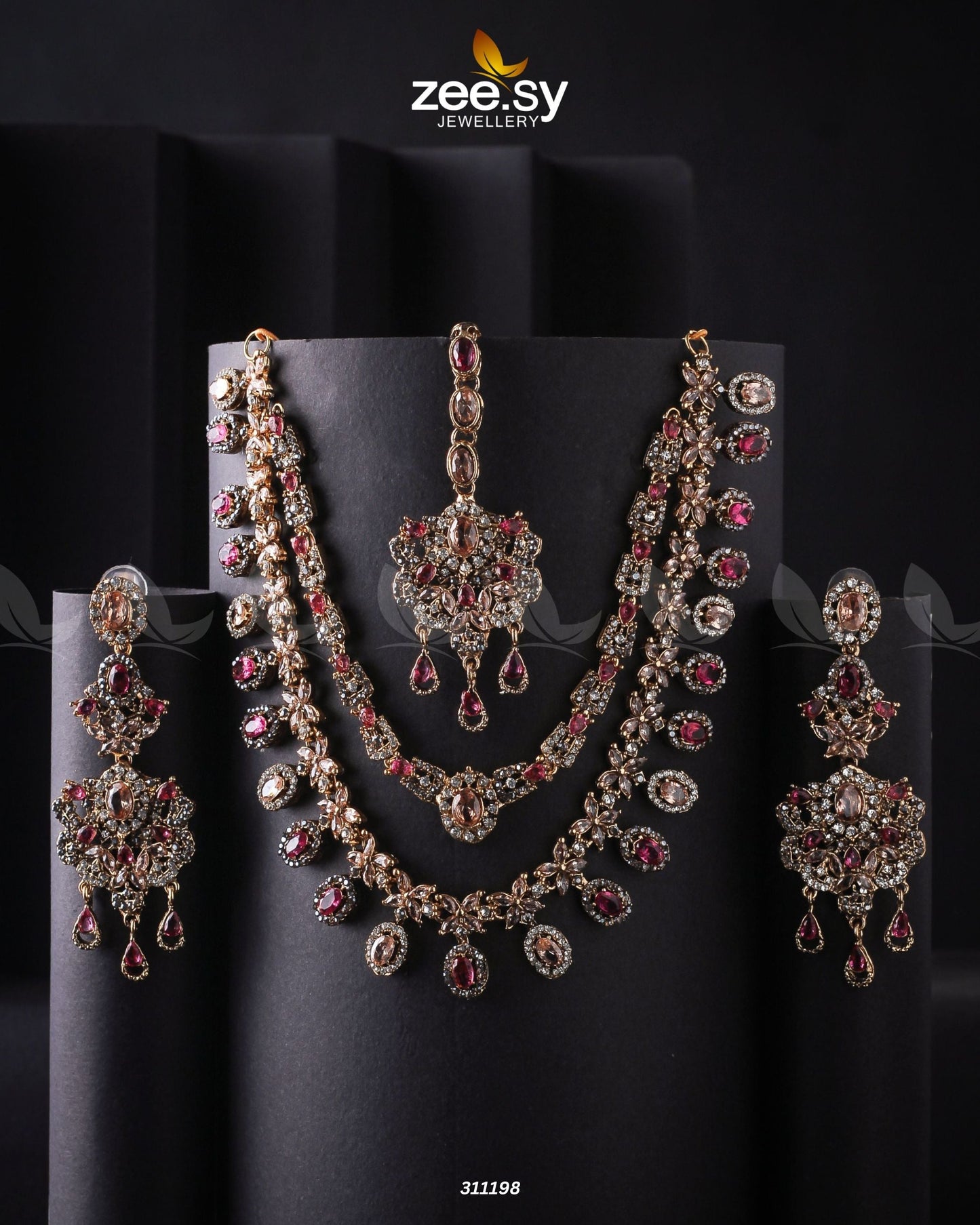 Zarqa Necklace - Necklace Sets
