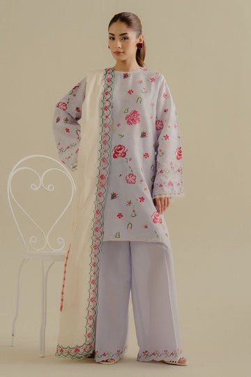Zara Shahjahan | Coco Lawn 25 | Zufra-6B - Ladies Clothes - Maria Faisal