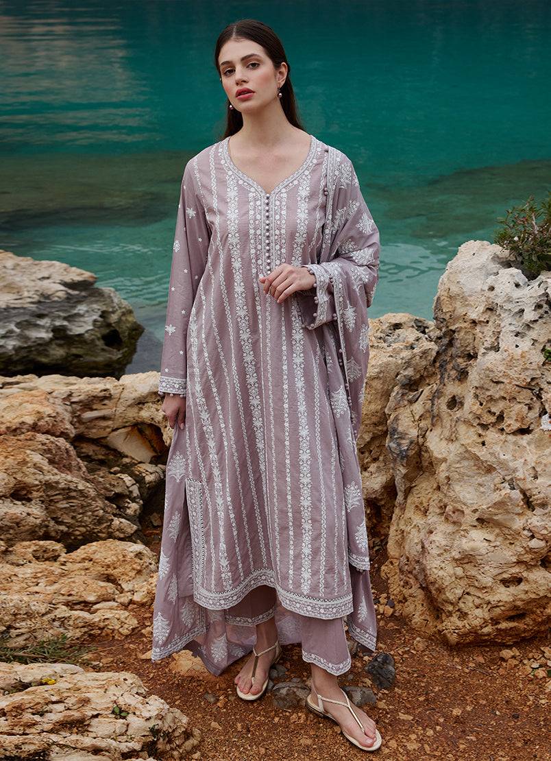 Image | Lawnkari 25 | Hazel by Maria Faisal - Registered Vendor of : Image - type : Ladies Clothes - 100% original wedding dresses