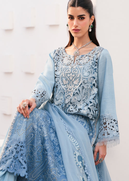 Saira Shakira | Saira Shakira Eid Pret | Pearl Serein - Dress - available at Maria Faisal in UK and USA.