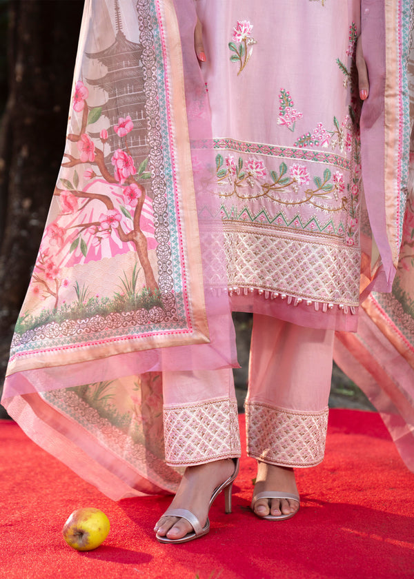 Haseens | Zuri Pret | Aveza - Luxury Dress - available at Maria Faisal in UK and USA.