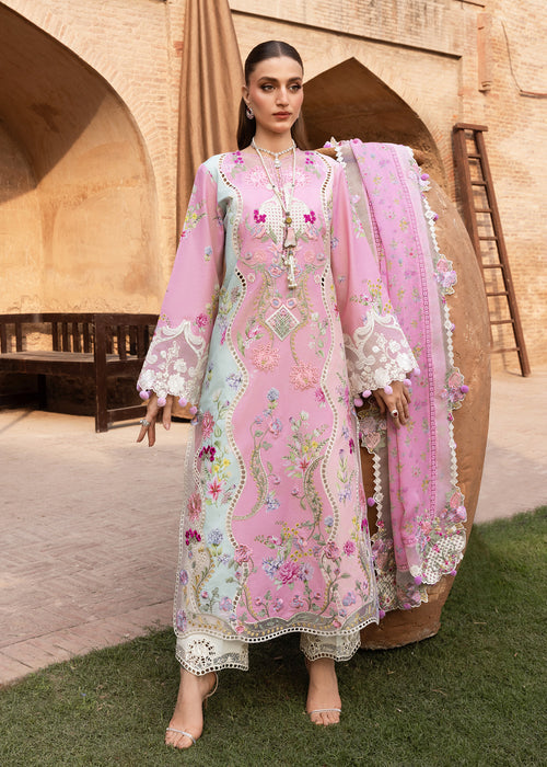 Saira Shakira | Breeze Luxury Lawn | FAYE-7-A - Luxury Dress - available at Maria Faisal in UK and USA.