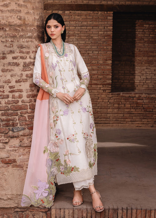 Saira Shakira | Raya Lawn Pret | Noora - Luxury Dress - available at Maria Faisal in UK and USA.