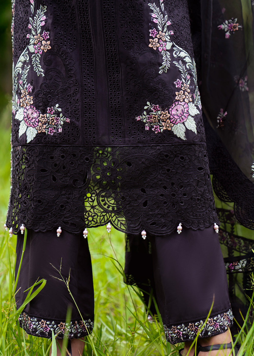 Haseens | Raha Pret | Siyona - Luxury Dress - available at Maria Faisal in UK and USA.