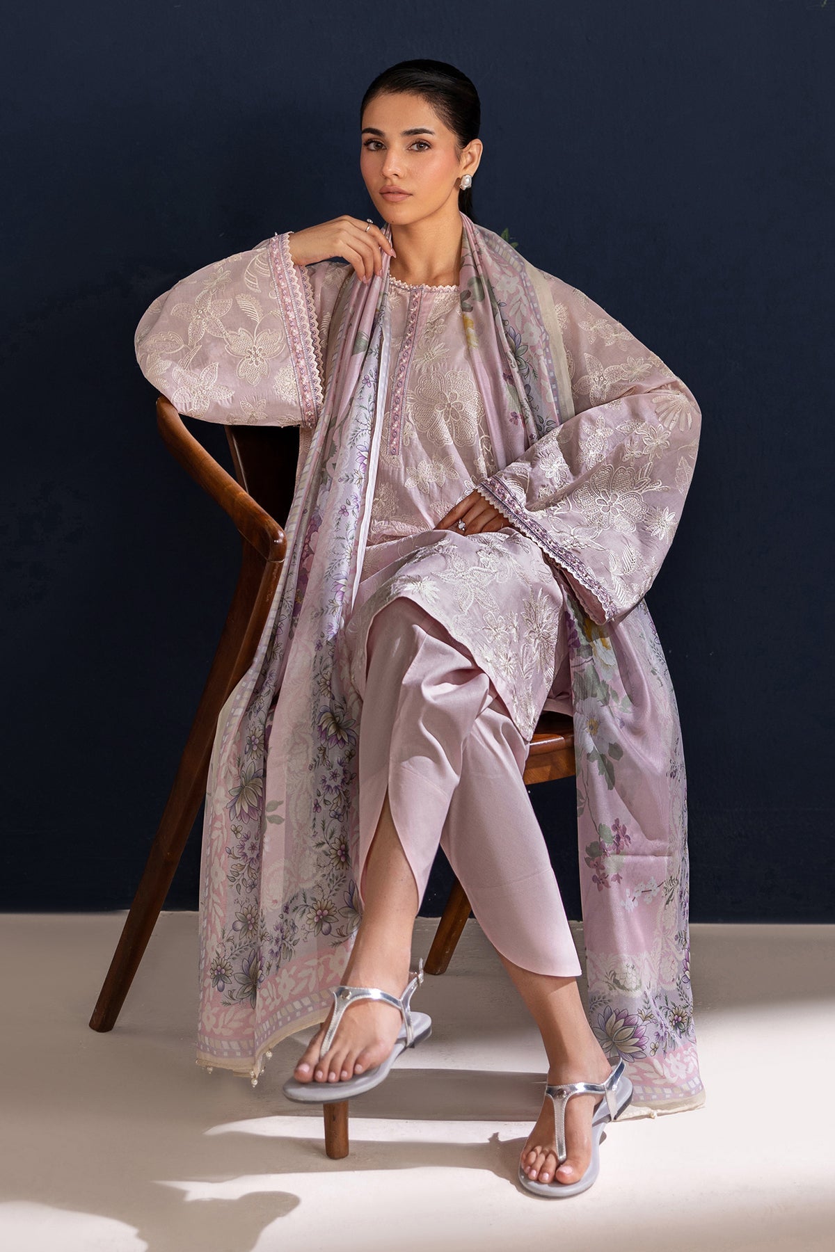 Baroque | Luxury Summer Pret | UF-4468 - Luxury Dress - available at Maria Faisal in UK and USA.