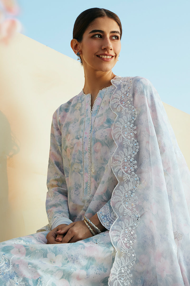 Cross Stitch | Premium Lawn 24 | VIOLA PEARL - Ladies Clothes - Maria Faisal