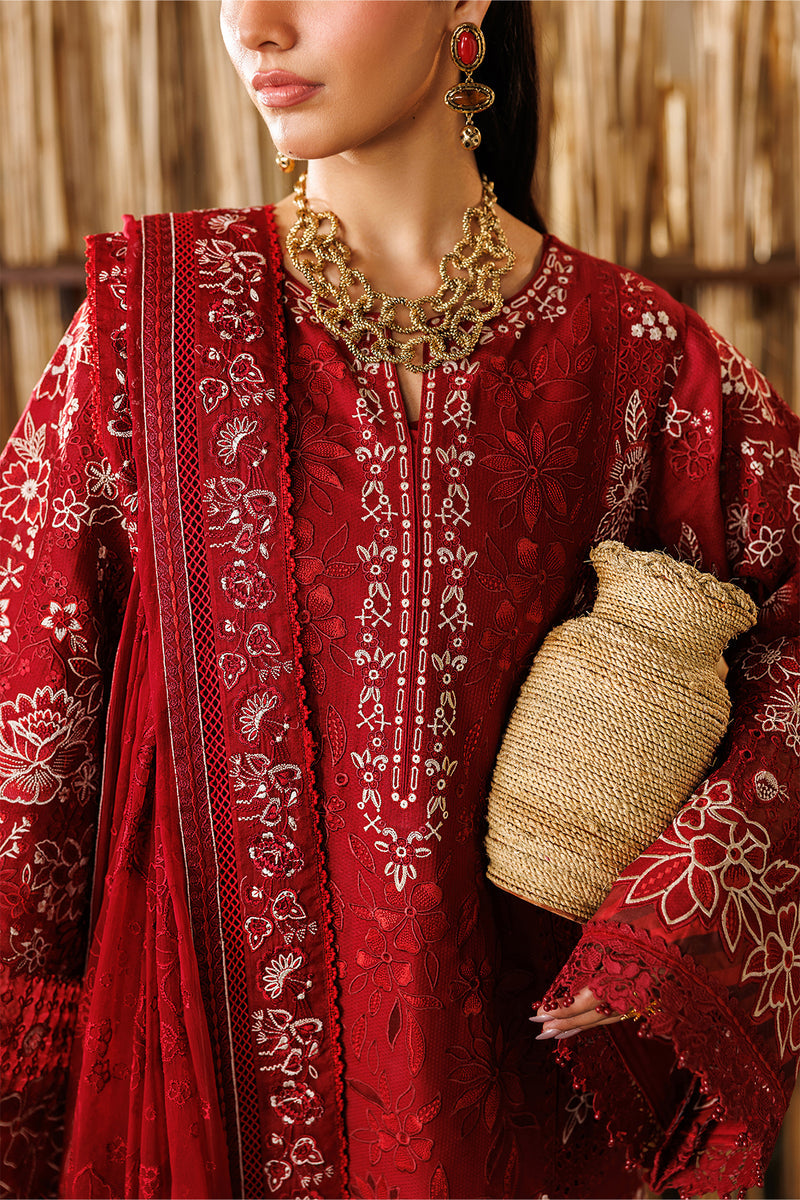 Baroque | Eid Lawn 26 | EL26-D05 - Luxury Dress - available at Maria Faisal in UK and USA.