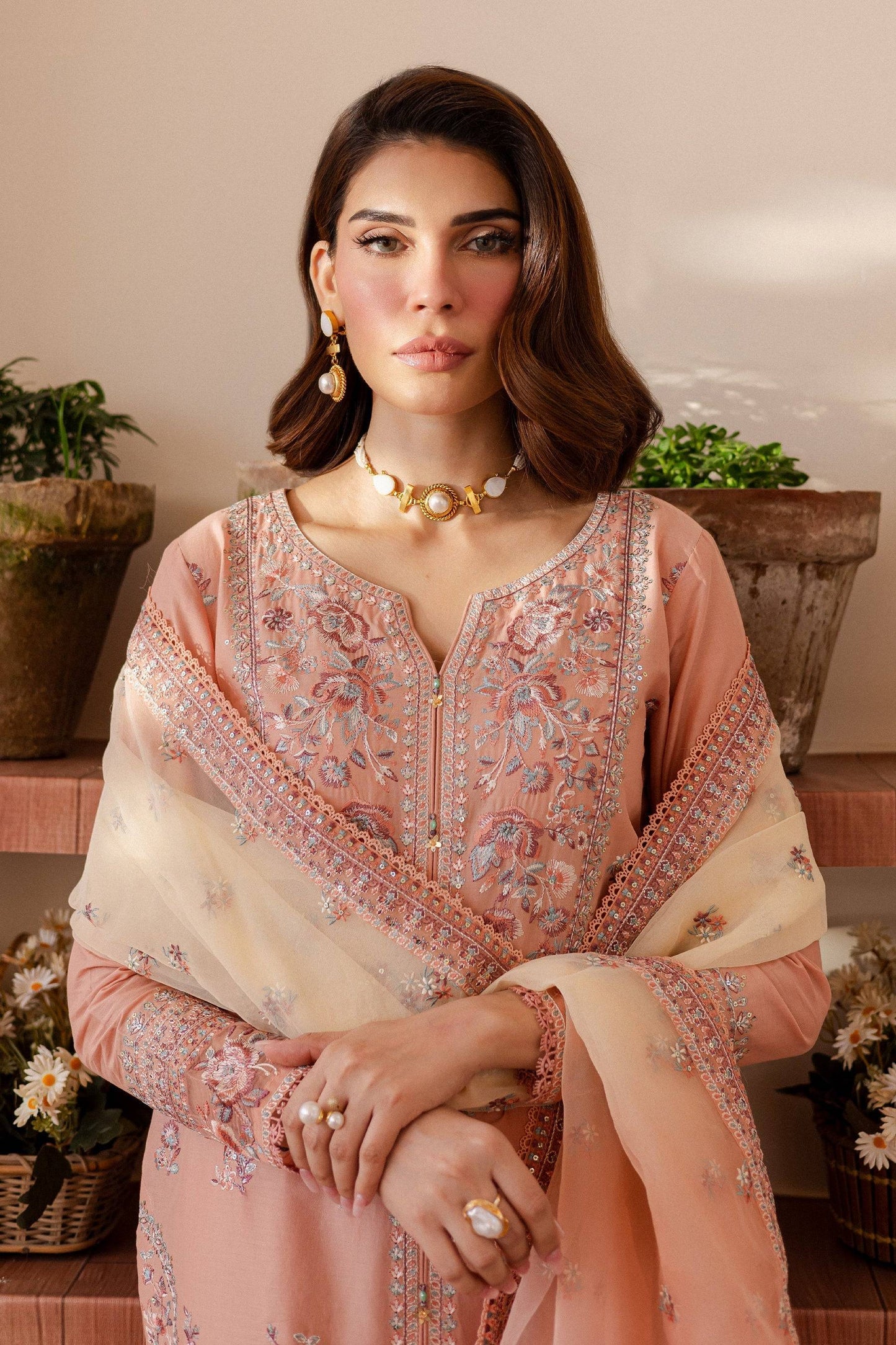 Batik | Kai Formals | Peachie by Maria Faisal - Registered Vendor of : Batik - type : Ladies Clothes - 100% original wedding dresses