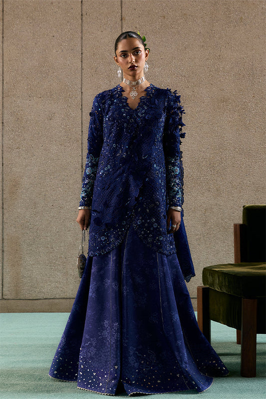 Suffuse | Freeshia Rtw 25 | Freyssa - Formal Dress - available at Maria Faisal in UK and USA.