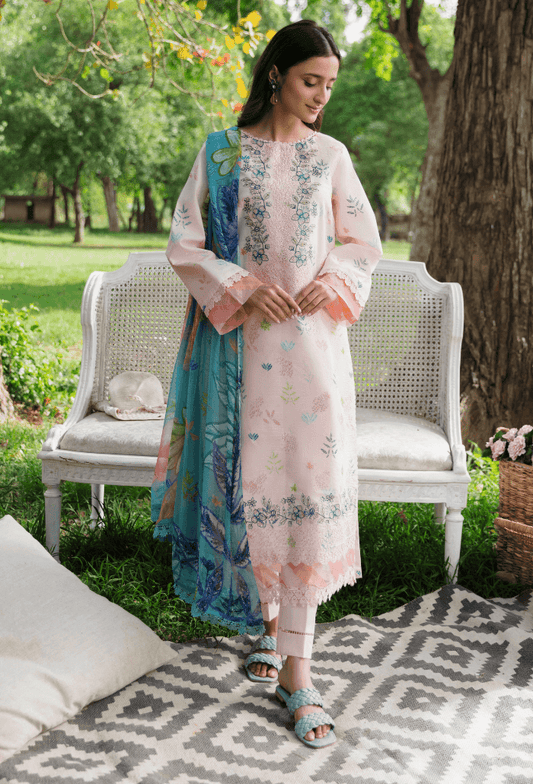 Hum Dum | Summer Breeze 25 | D07 by Maria Faisal - Registered Vendor of : Hum Dum - type : Ladies Clothes - 100% original wedding dresses